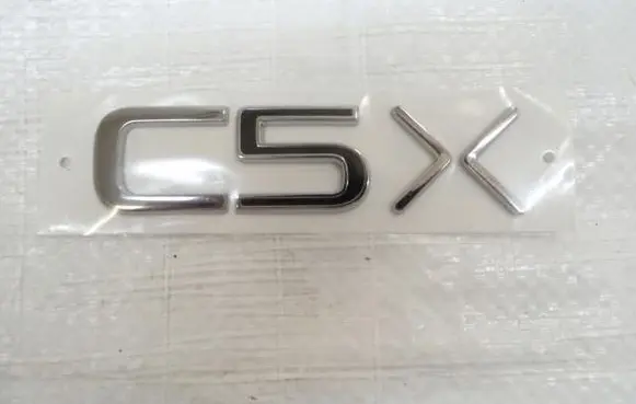 Citroen C5 X Manufacturers badge/model letters 98397381DX