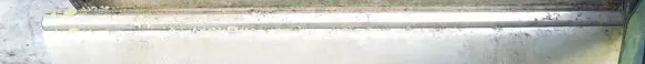 Mazda 626 Front door glass trim molding 