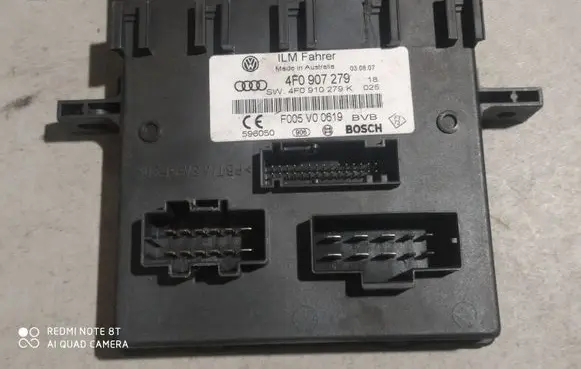 Audi A6 S6 C6 4F Comfort/convenience module 4F0907279 4F0910279K