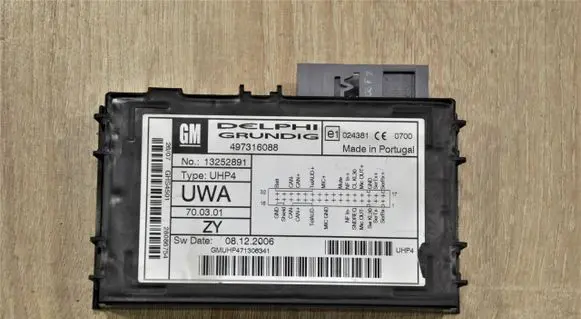 Opel Antara Bluetooth control unit module 497316088