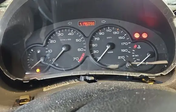 Peugeot 206 Speedometer (instrument cluster) 9643401280 IMPRK1563484