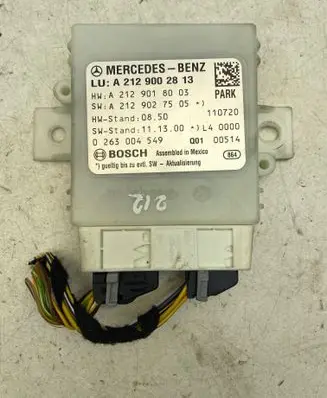 Mercedes-Benz E W212 Parking PDC control unit/module A2129002813 A2129027505 A2129018003