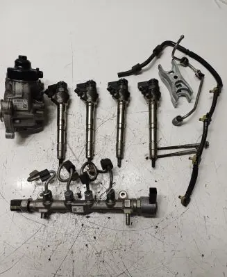 Audi A6 S6 C7 4G Fuel injection system set 0445010537 04L130755D 04L130277AE