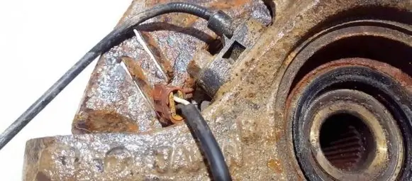 Subaru Legacy ABS brake wheel speed sensor 27540ae020