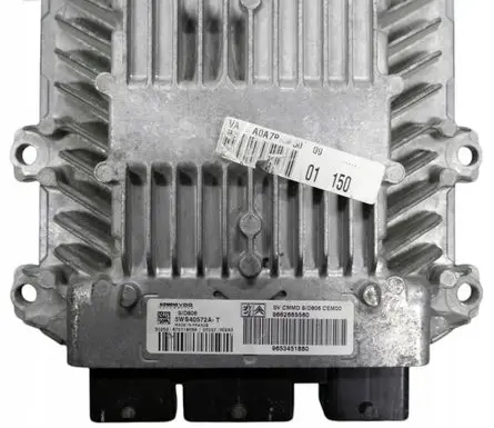 Peugeot 1007 Engine control unit/module 9662685580
