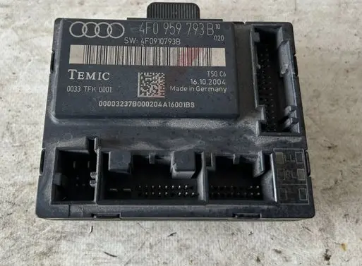 Audi A6 S6 C6 4F Door control unit/module 4F0910793B