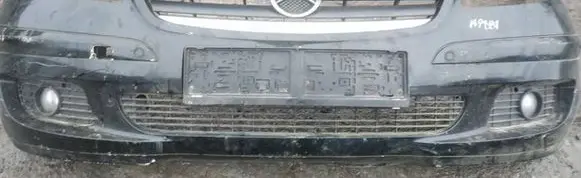 Mercedes-Benz A W169 Front bumper juodas