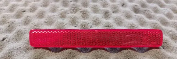 Rear tail light reflector