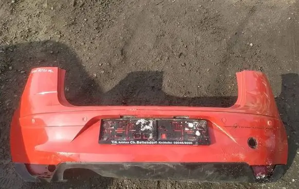 Seat Altea Rear bumper RAUDONAS