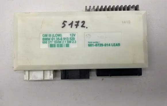 BMW 5 E39 Comfort/convenience module 6010729014