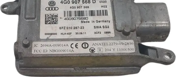 Audi A6 S6 C7 4G Blind spot module 4G0907568D 4G0907568 6PZ01028723
