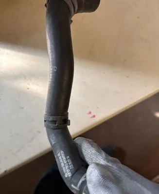 Volkswagen Golf VII Engine coolant pipe/hose 5Q0121109Q