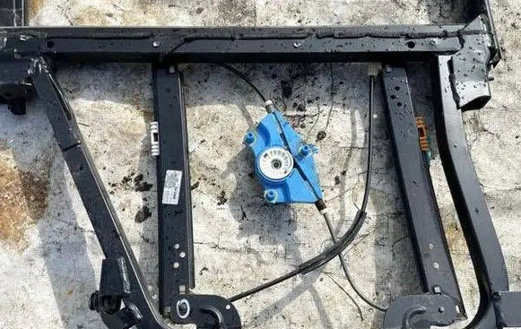 Porsche Cayenne (9PA) Sliding door window regulator with motor 