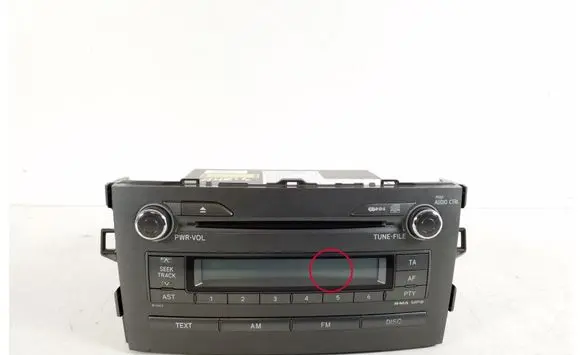 Toyota Auris 150 Radio/CD/DVD/GPS head unit 86120-02520