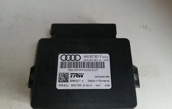 Audi A6 S6 C7 4G Hand brake control module 4H0907801F 4H0907801A