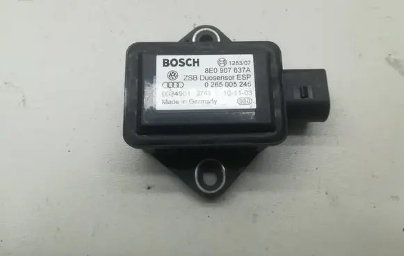 Audi A4 S4 B6 8E 8H ESP acceleration yaw rate sensor 8e0907637a 0265005245