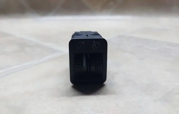 Panel lighting control switch