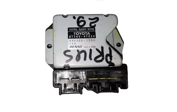 Toyota Prius (XW20) Heater blower motor/fan resistor 8716547020 4993001200