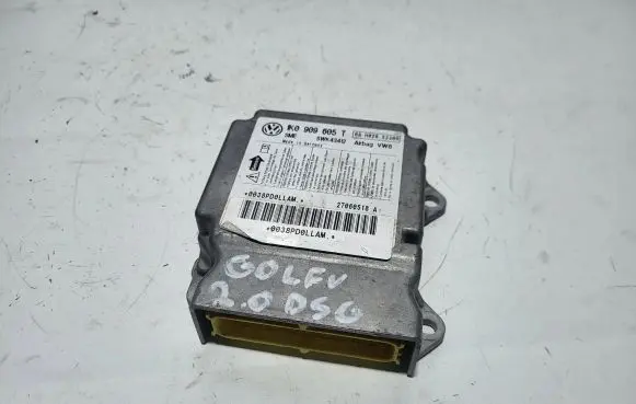 Volkswagen Golf V Airbag control unit/module 1K0909605T 27060518A 5WK43412