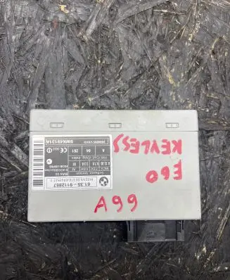 BMW 5 E60 E61 Keyless (KESSY) go control unit/module 9112867 5WK49131A