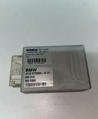 BMW X5 E70 Air suspension control unit module (rear) 37146778966