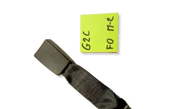 Fiat Seicento/600 Rear seatbelt buckle 56845314