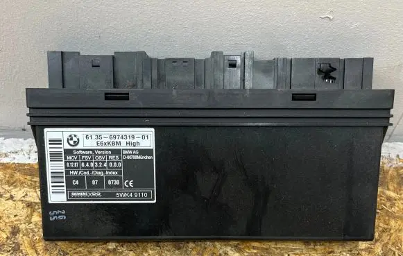 BMW 5 E60 E61 Comfort/convenience module 6974319 640324000 5WK49110