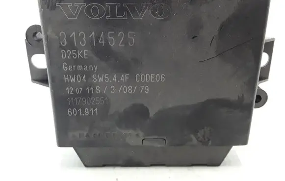 Volvo V60 Parking PDC control unit/module 31314525