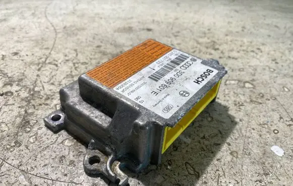 Volkswagen Touareg I Airbag control unit/module 3D0909601E 0285001733 0037000169L