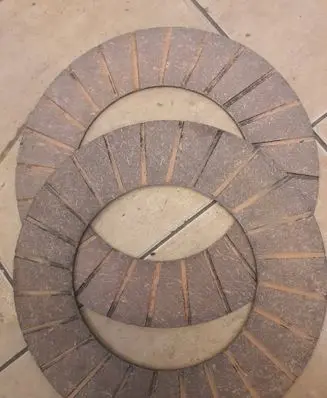 GAZ 53 Clutch pressure plate 163X228