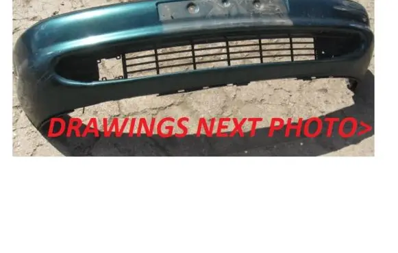 Volkswagen Sharan Front bumper 7M08072170