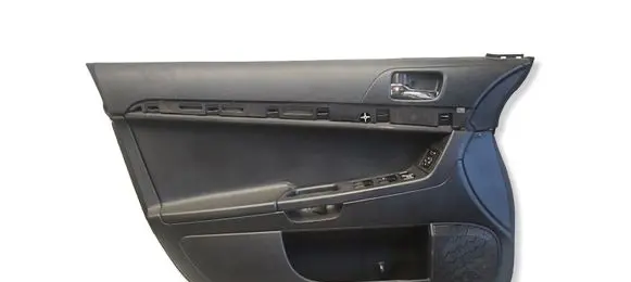 Mitsubishi Lancer X Front door card panel trim 