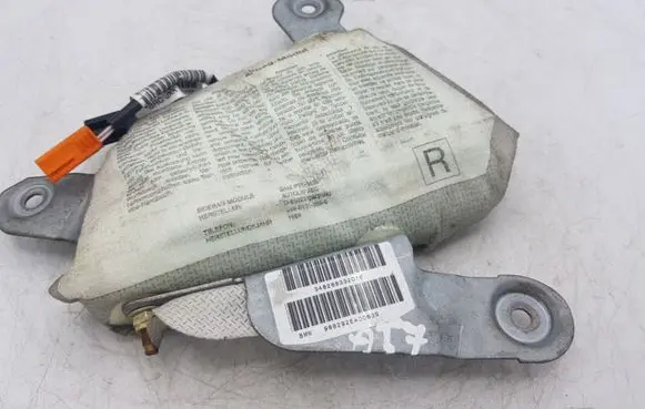 Front door airbag