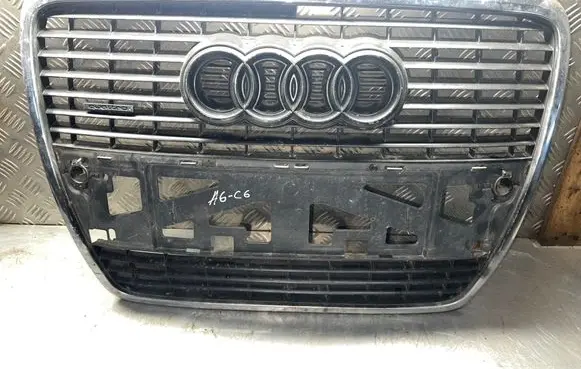 Audi A6 S6 C6 4F Front bumper upper radiator grill 4F0853651