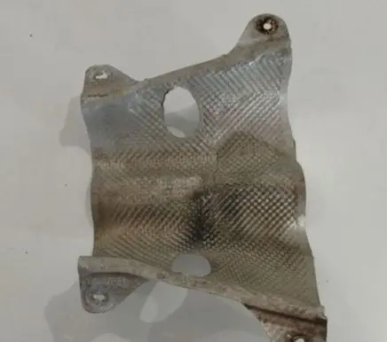 Audi A6 S6 C6 4F Exhaust heat shield 4F0521443
