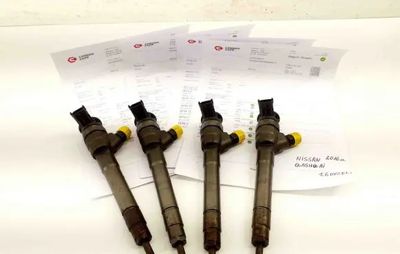Nissan Qashqai Fuel injectors set HMLGT1205R 0445110546
