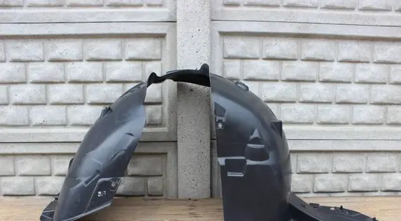 Citroen C3 Front wheel arch liner splash guards 9811931280