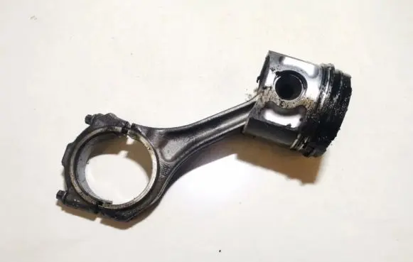 Piston with connecting rod