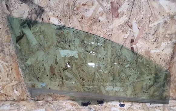 Honda Civic Front door window glass four-door