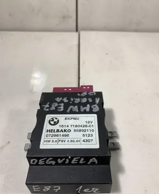 BMW 1 E81 E87 Fuel injection pump control unit/module 1614718042601