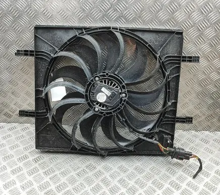 Audi Q4 Sportback e-tron Radiator cooling fan shroud 1EA959455C 1EA121203C