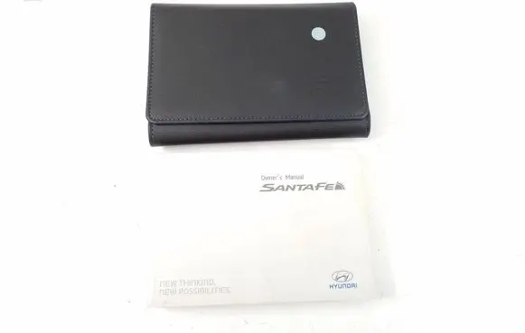 Hyundai Santa Fe Owners service history hand book