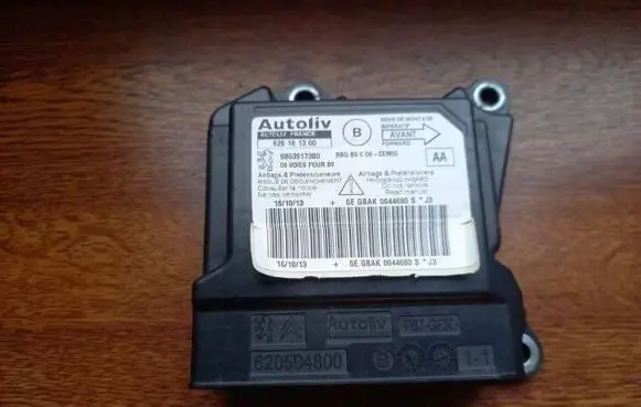 Citroen Berlingo Airbag control unit/module 9803917380