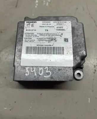 Opel Signum Airbag control unit/module 5WK42908 9645840780 50010504