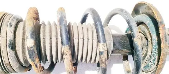 Opel Astra H Front coil spring 