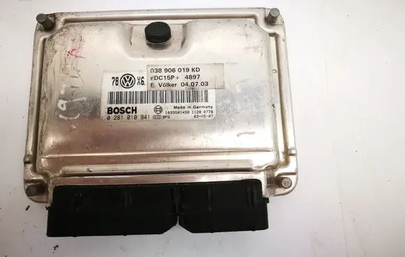 Volkswagen PASSAT B7 USA Engine control unit/module 038906019KD
