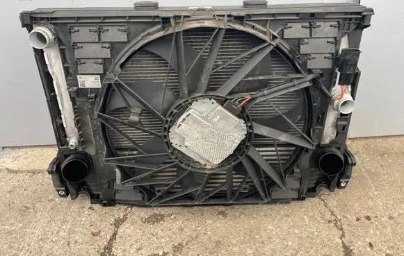 BMW 5 F10 F11 Electric radiator cooling fan 16141910