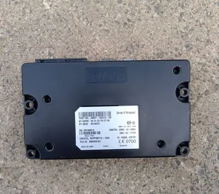 Ford Fiesta Bluetooth control unit module AM5T14D212AD B014673 0021CCF5C799