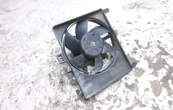 Smart ForTwo I Electric radiator cooling fan 0003127V008 9010636