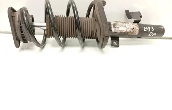 Front shock absorber with coil spring